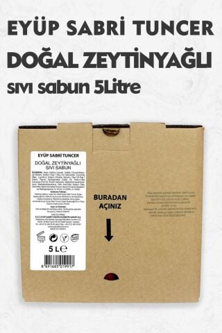 Eyüp Sabri Tuncer Doğal Zeytinyağlı Sıvı Sabun 5 Litre