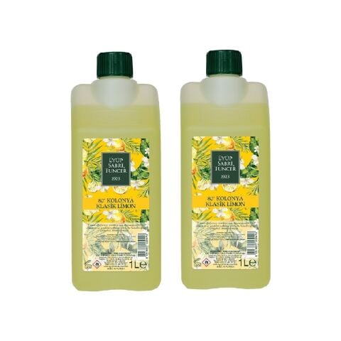 Eyüp Sabri Tuncer Klasik Limon Kolonyası 1 lt x 2 Adet