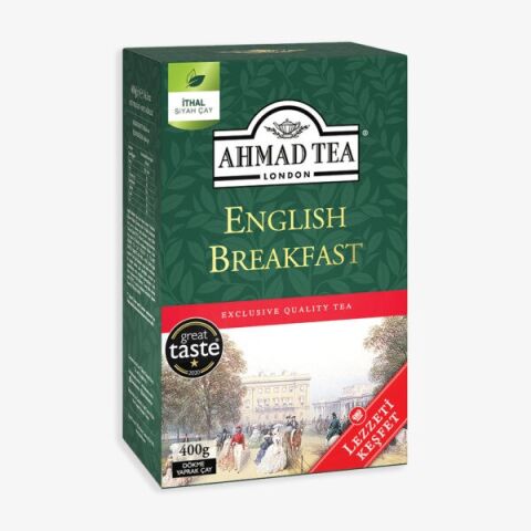 AHMAD TEA English Breakfast 400 G Dökme Yaprak Çay