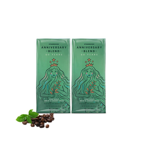 Düvenci Toptan Starbucks Anniversary Blend 50 Years Çekirdek Kahve Seti 2' li