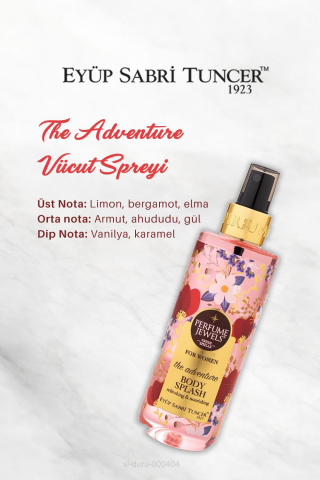 4 AL 3 ÖDE Eyüp Sabri Tuncer Vücut Spreyi Adventure 250 ml, Pamuk Hediyeli