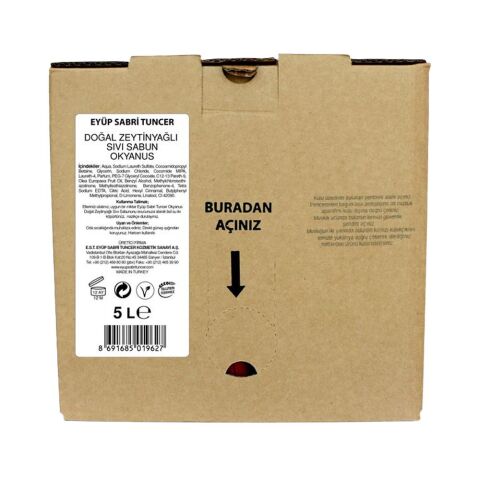 Eyüp Sabri Tuncer Okyanus Doğal Zeytinyağlı Sıvı Sabun 5 lt