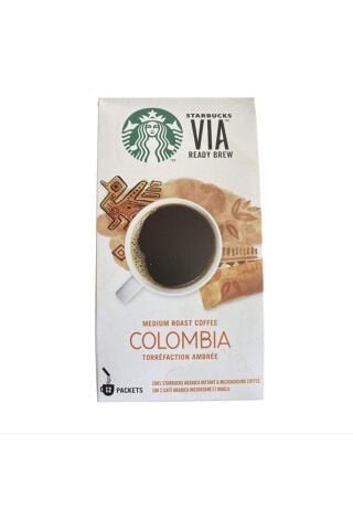 Starbucks Via Colombia Çözünebilir Kahve 12 'li