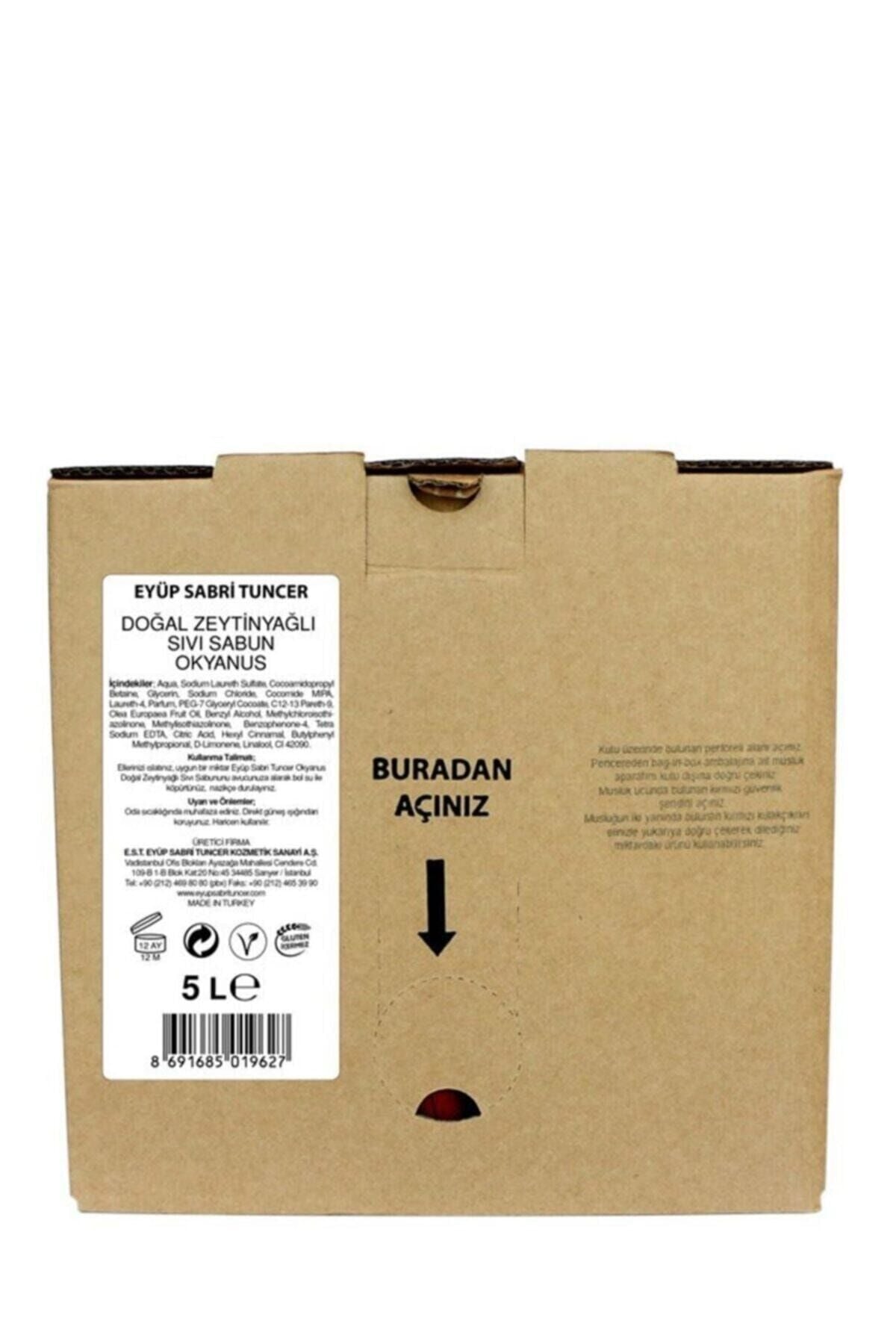 Eyüp Sabri Tuncer Okyanus Doğal Zeytinyağlı Sıvı Sabun 5 lt