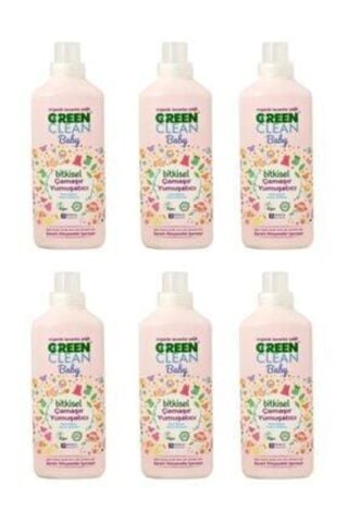 Green Clean Organik Lavanta Yağlı Baby Çamaşır Yumuşatıcısı 1000 ml 6'lı Set