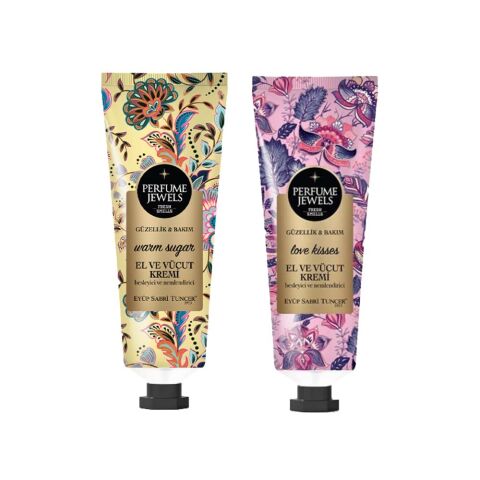 Eyüp Sabri Tuncer Pj El Ve Vücut Kremi Warm Sugar ve Love Kisses 50 Ml Tüp