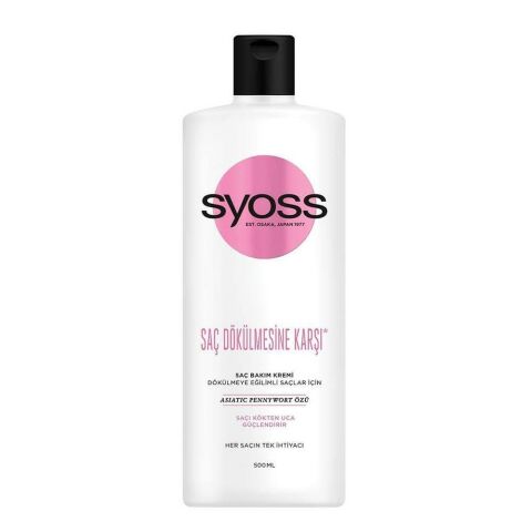 Syoss Saç Kremi Saç Dökülmelerine Karşı 500 ml
