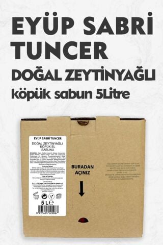 Eyüp Sabri Tuncer Köpük Sabun Zeytinyağlı 5000 ml