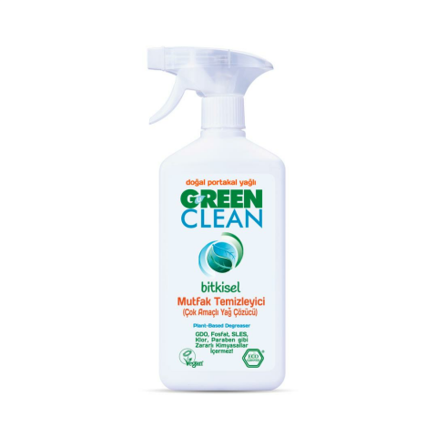 Green Clean Bitkisel Mutfak Temizleyici Çok Amaçlı Yağ Çözücü 500 ml