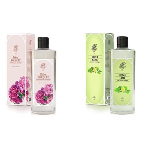 Rebul Kolonya Bouquet ve Lime 270 ml x 2 Adet
