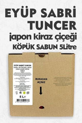 Eyüp Sabri Tuncer Köpük Sabun Japon Kiraz Çiçeği 5000 ml