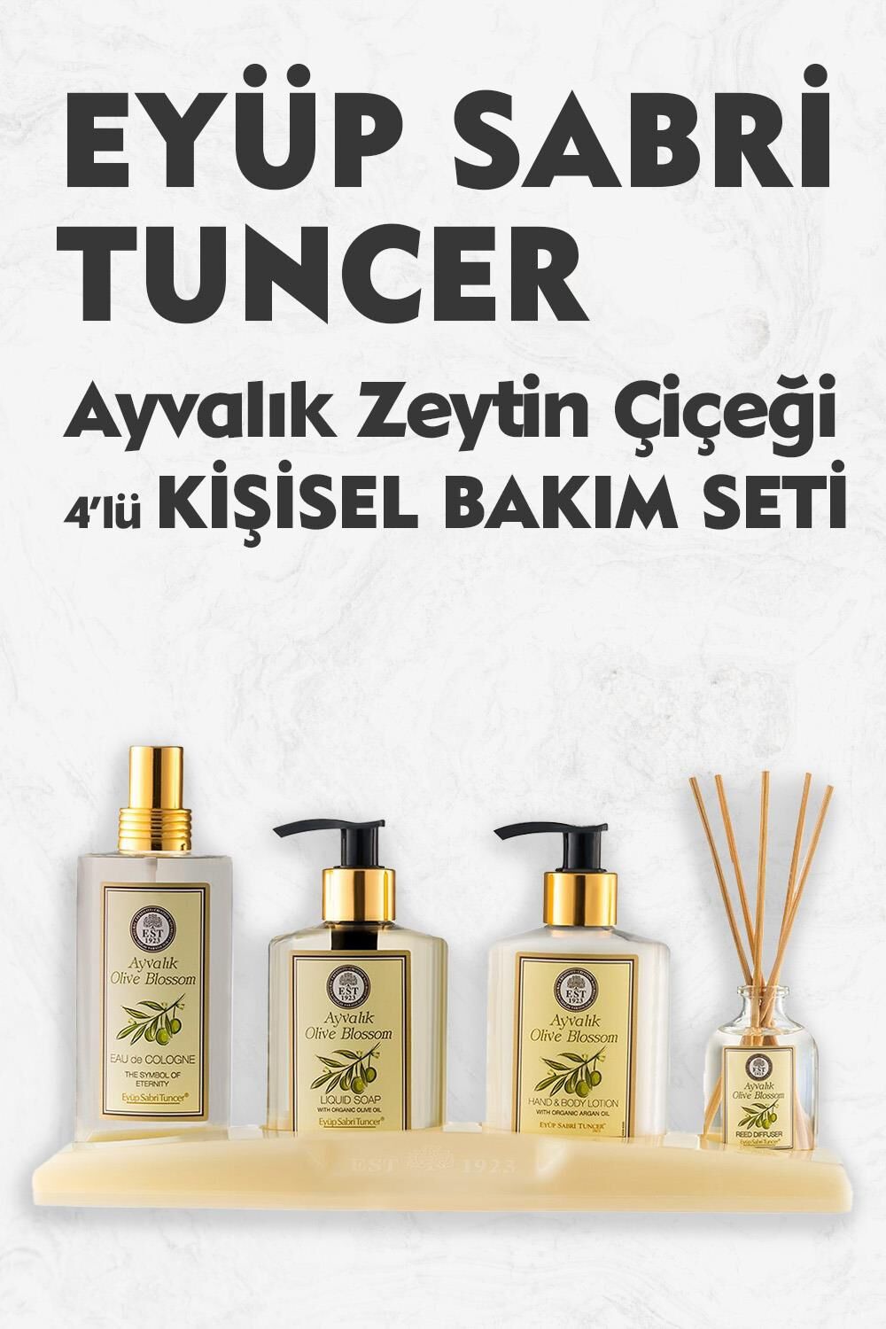 Eyüp Sabri Tuncer Ayvalık Zeytin Çiçeği 4'lü Kişisel Bakım Seti