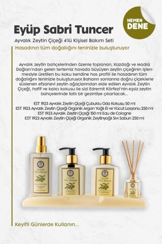 Eyüp Sabri Tuncer Ayvalık Zeytin Çiçeği 4'lü Kişisel Bakım Seti