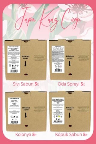 Eyüp Sabri Tuncer Japon Kiraz Çiçeği Seti 17