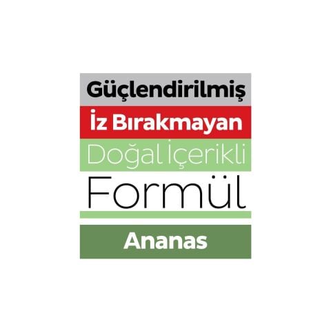 Sleepy (100 yaprak x 5 paket) Ananas Yüzey Temizleme Havlusu, ROSIE Oda Kokusu