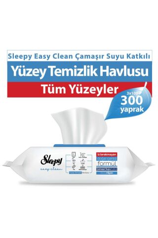 Easy Clean Çamaşır Suyu Katkılı Yüzey Temizlik Havlusu 30