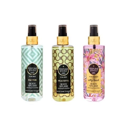 Eyüp Sabri Tuncer Factor, Silky Touch ve Peaceful Vücut Spreyleri 250 ML
