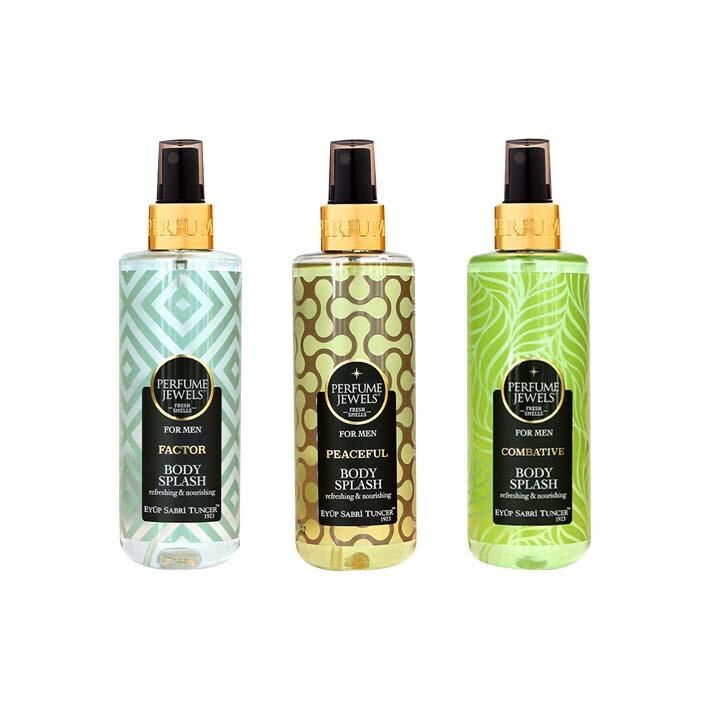 Eyüp Sabri Tuncer Erkekler için Vücut Spreyi Factor, Combative, Peaceful 250 ml