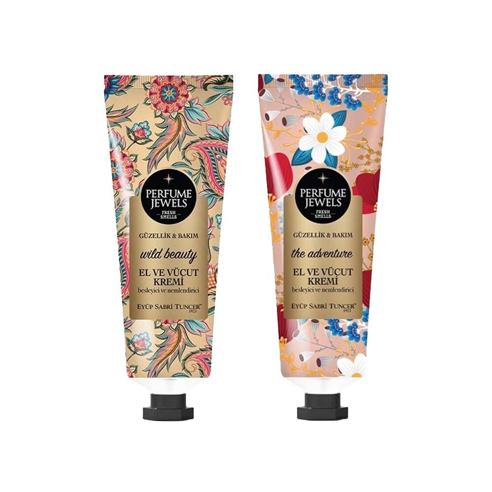 Eyüp Sabri Tuncer Perfume Jewels Wild Beauty ve The Adventure El Kremi 50ML