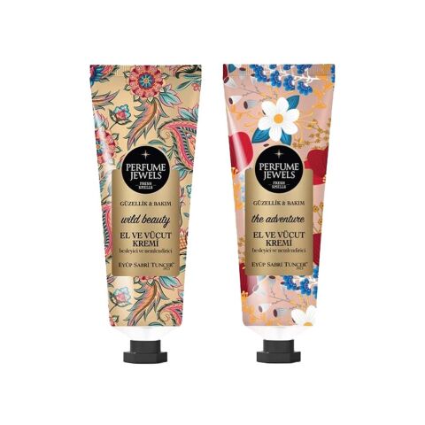 Eyüp Sabri Tuncer Perfume Jewels Wild Beauty ve The Adventure El Kremi 50ML