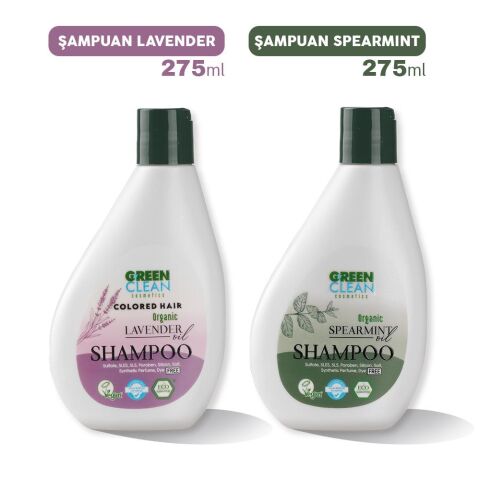 Green Clean Şampuan Spearmint ve Lavender 275 ml