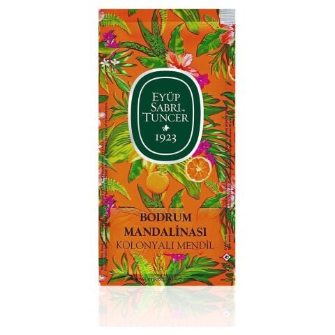 Eyüp Sabri Tuncer Bodrum Mandalinası Kolonyalı Mendil 150'LI (Küçük Boy)