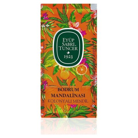 Eyüp Sabri Tuncer Bodrum Mandalinası Kolonyalı Mendil 150'LI (Küçük Boy)