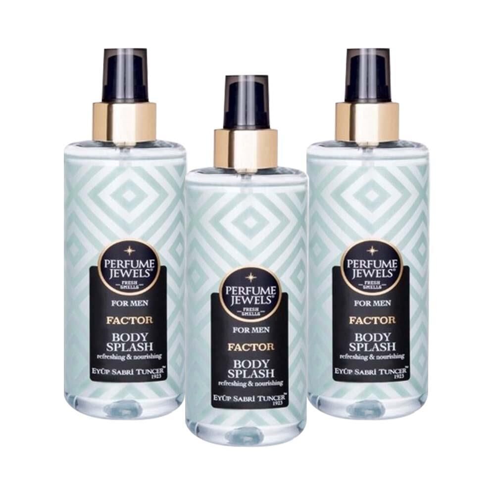 Eyüp Sabri Tuncer Body Splash Factor 250 ml X 3