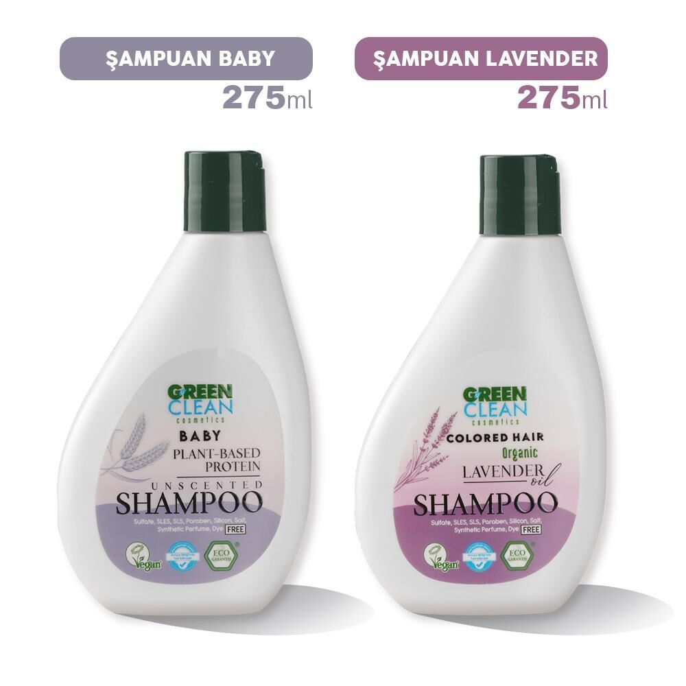 Green Clean Baby ve Lavender Şampuan 275 ml