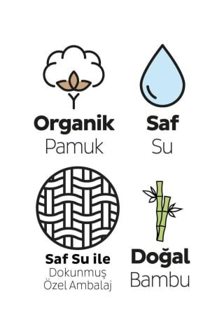 Sleepy 11 AL 10 ÖDE Natural Yenidoğan 60'lı Islak Havlu ve ROSIE