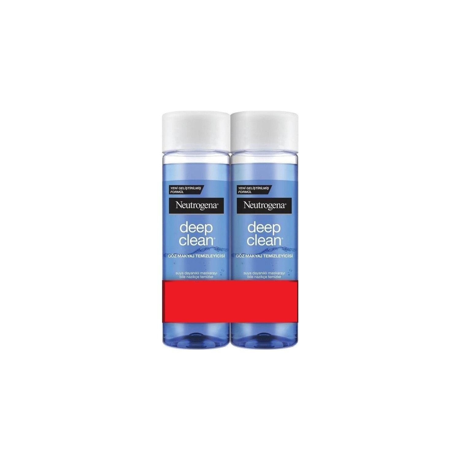 Neutrogena Deep Clean Göz Makyaj Temizleyicisi 2X125 ml
