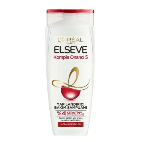 Elseve Komple Onarıcı 5 Yapılandırıcı Şampuan 390 ml