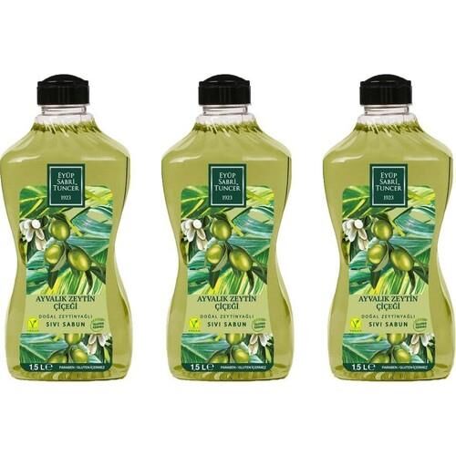 Eyüp Sabri Tuncer Ayvalık Zeytin Çiçeği Sıvı Sabun 1500 ML x 3