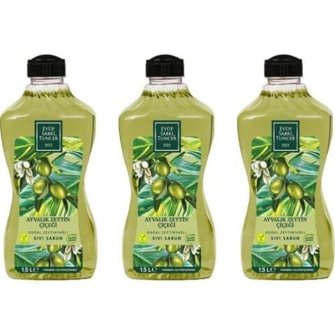 Eyüp Sabri Tuncer Ayvalık Zeytin Çiçeği Sıvı Sabun 1500 ML x 3