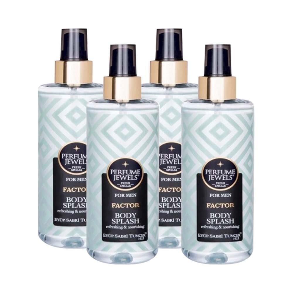 Eyüp Sabri Tuncer Body Splash Factor 250 ml X 4
