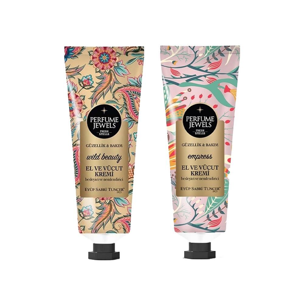 Eyüp Sabri Tuncer Perfume Jewels Wild Beauty ve Empress El Kremi 50ML