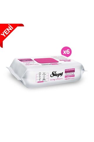 Sleepy Easy Clean Lilyum Buketi Yüzey Temizlik Havlusu 100' lü X 6