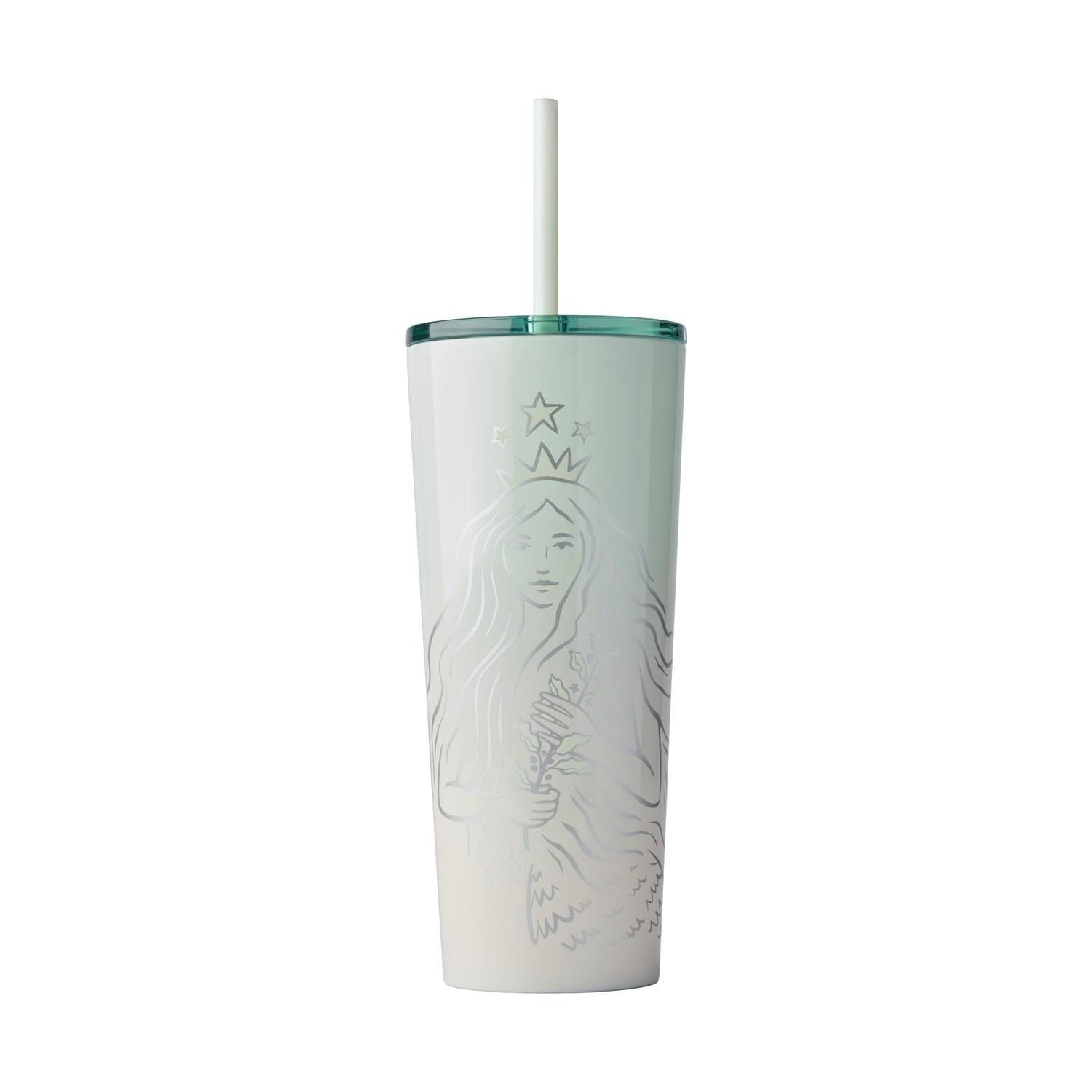 Starbucks® 50. Yıl Özel Seri Soğuk Içecek Termosu Açık Yeşil Renkli 473 ml