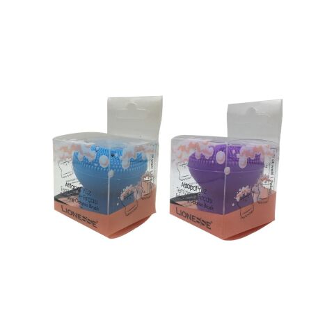 Tarko Lionesse Ahtapot Yüz Temizleme Fırçası - Mavi ve Mor