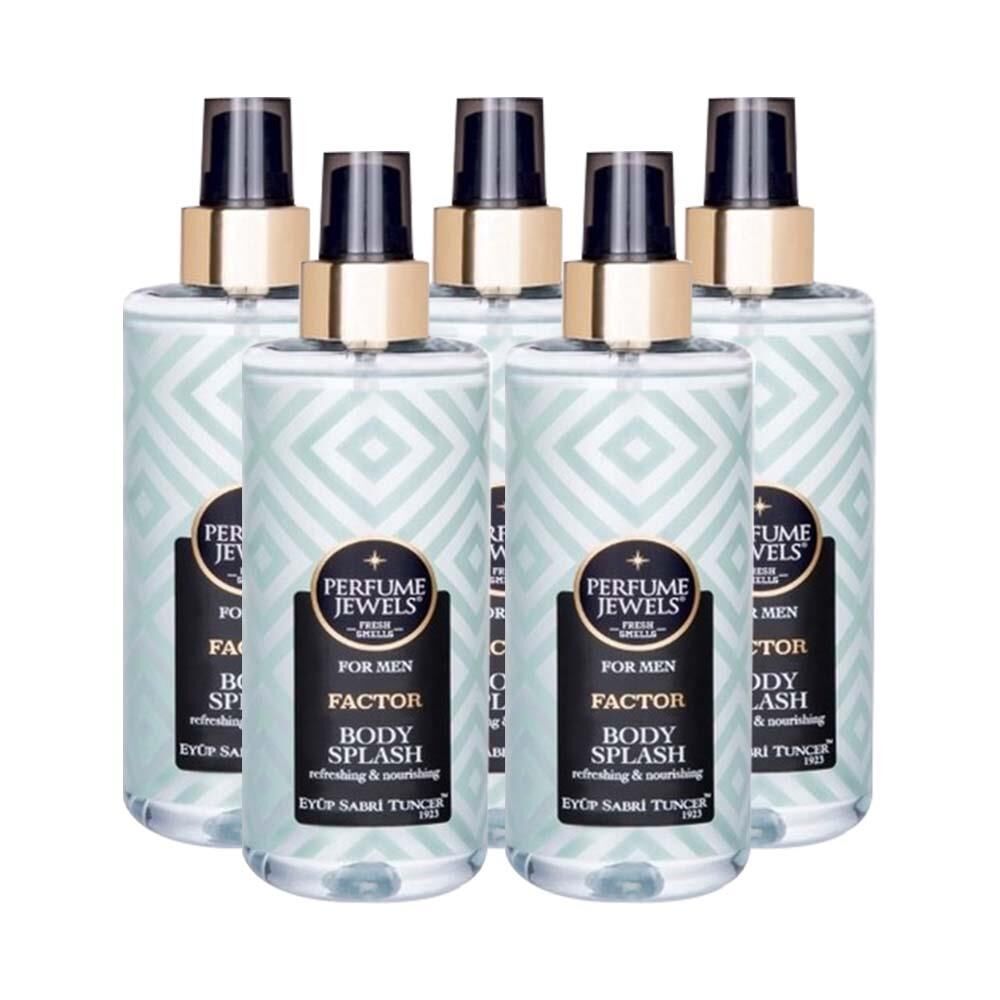 Eyüp Sabri Tuncer Body Splash Factor 250 ml X 5