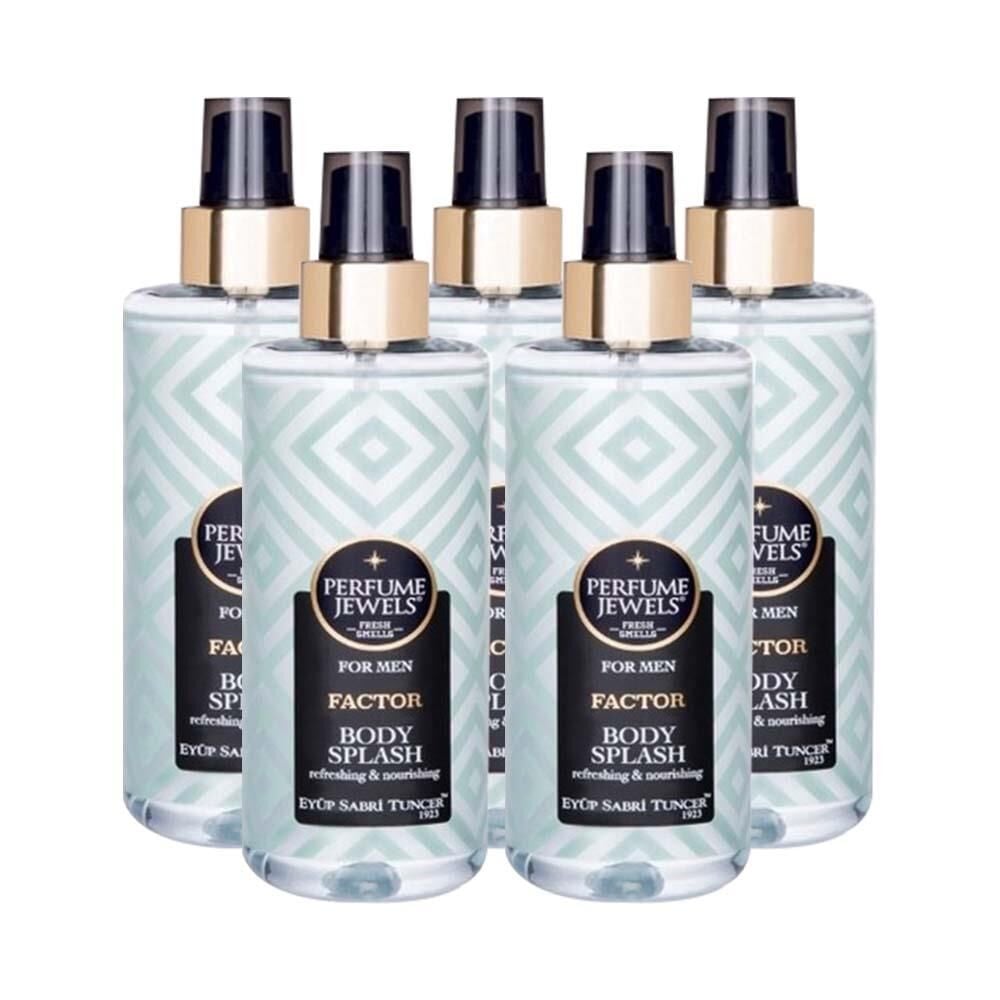 Eyüp Sabri Tuncer Body Splash Factor 250 ml X 5