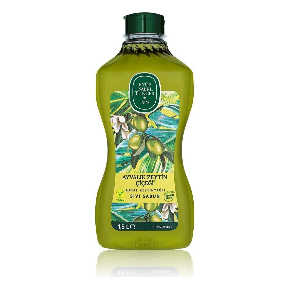 Eyüp Sabri Tuncer Ayvalık Zeytin Çiçeği Doğal Zeytinyağlı Sıvı Sabun 1.5 Lt
