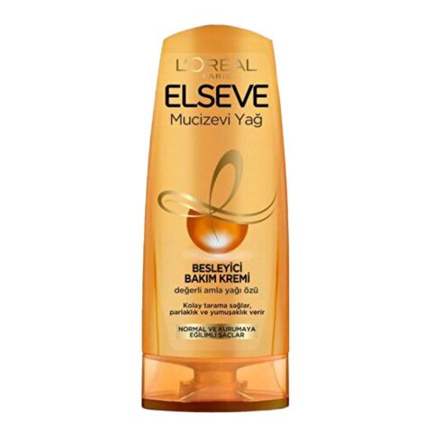Elseve Mucizevi Yağ Besleyici Bakım Kremi Amla Yağı 390 ml