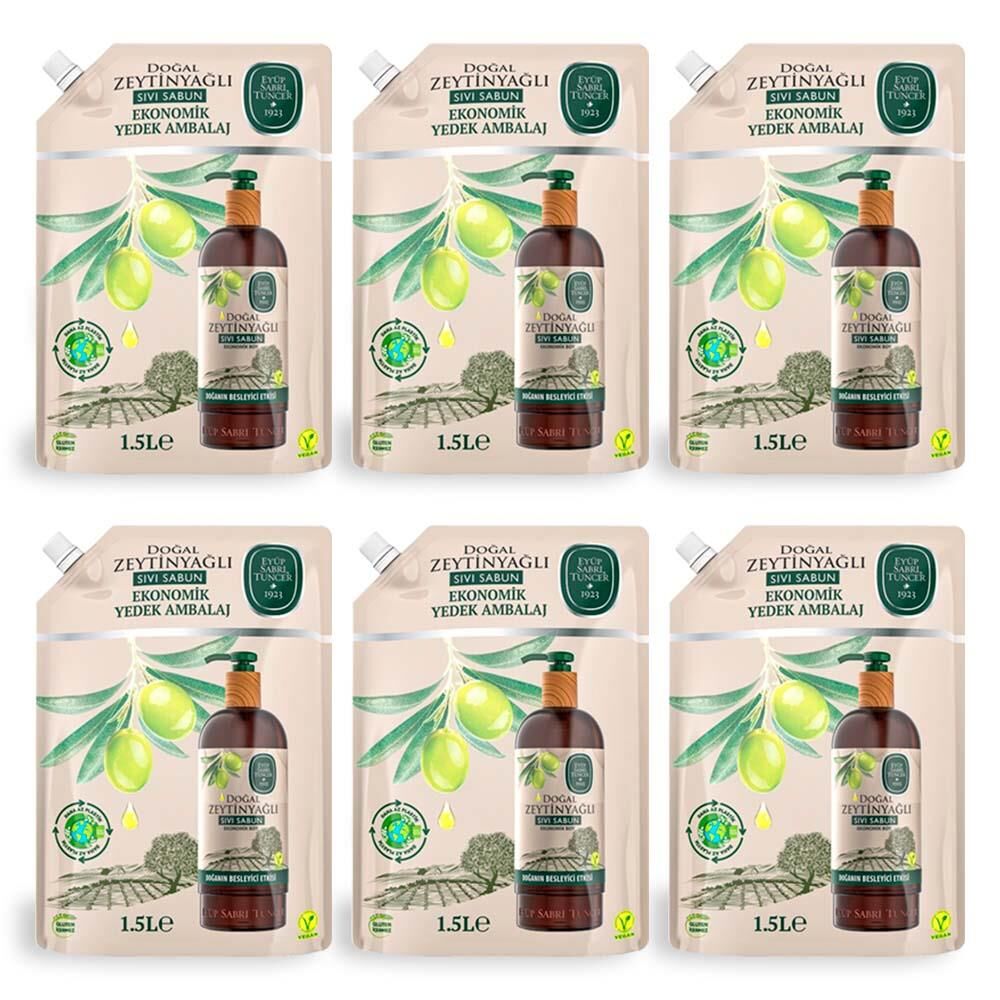 Eyüp Sabri Tuncer Est Sıvı Sabun Yedek 1500 ml x 6