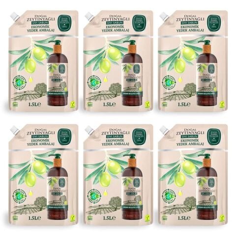 Eyüp Sabri Tuncer Est Sıvı Sabun Yedek 1500 ml x 6