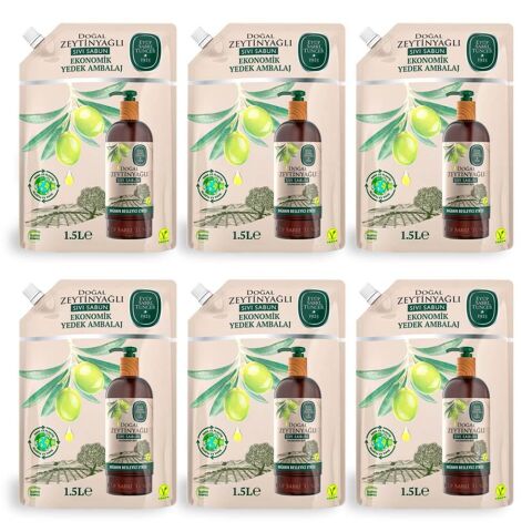 Eyüp Sabri Tuncer Est Sıvı Sabun Yedek 1500 ml x 6
