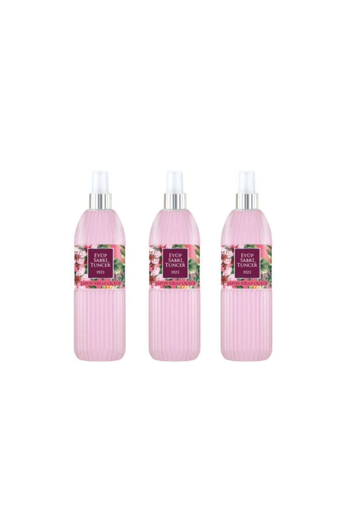 Japon Kiraz Çiçeği 150 Ml Sprey Kolonya - Pet Şişe 3 Adet