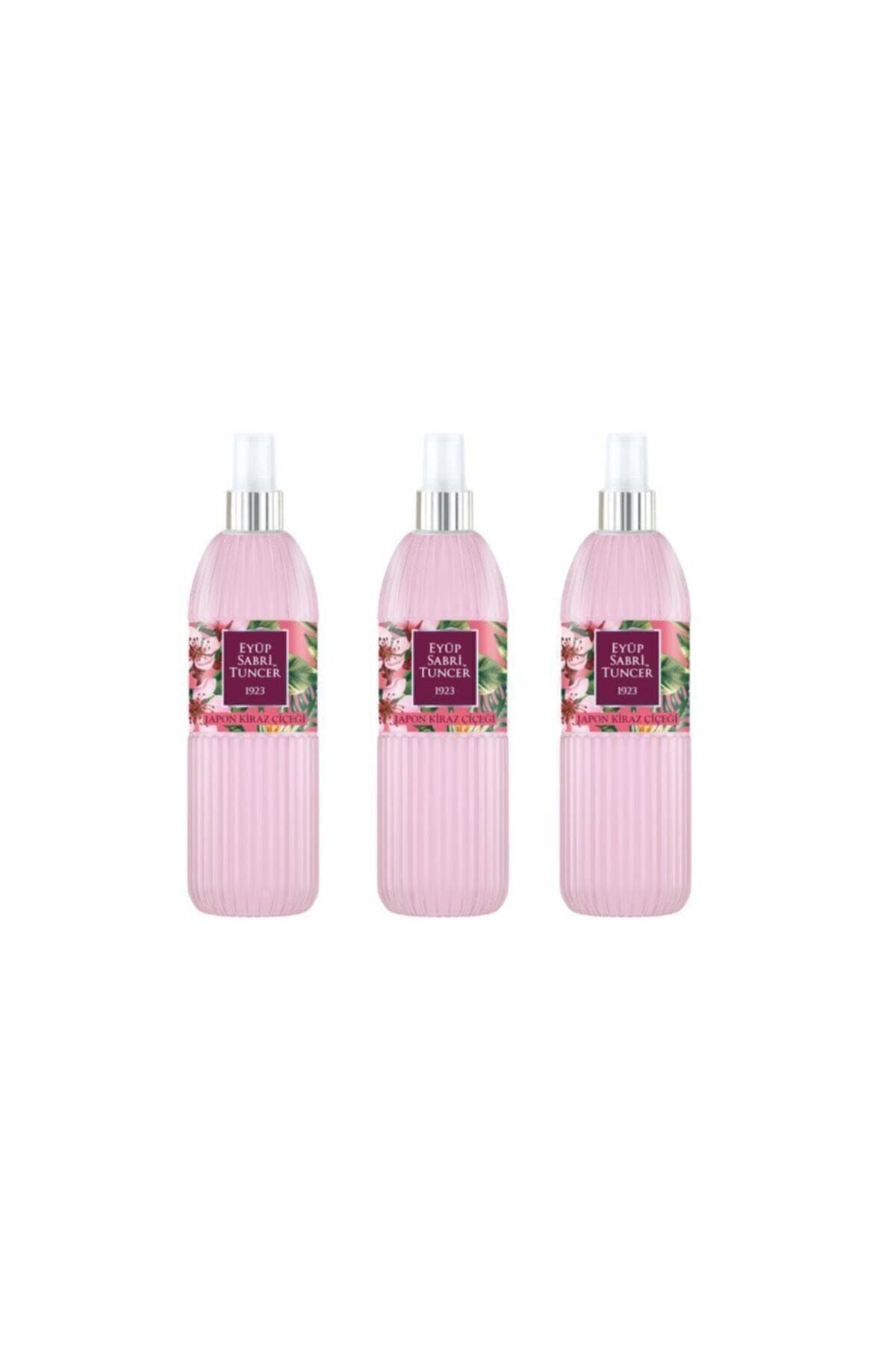 Japon Kiraz Çiçeği 150 Ml Sprey Kolonya - Pet Şişe 3 Adet