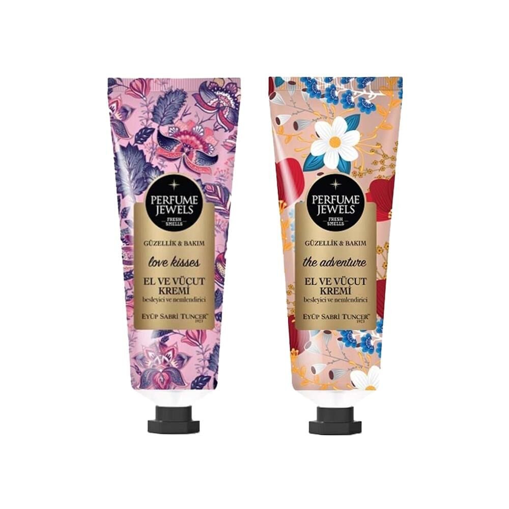 Eyüp Sabri Tuncer Perfume Jewels Love Kisses ve The Adventure El Kremi 50ML