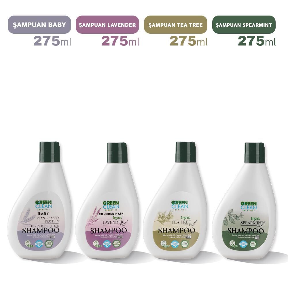 Green Clean Şampuan 275 ml 4 Çeşit